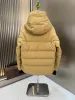 Designer Winter France Mens Down Jacket Letter Monclairr Knitted Women Parkas Panel Casual Coats Bomber Jackets_voghion.com