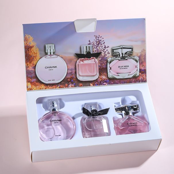 New Perfume Little City Yi Xiang Xin Yu Perfume Three Piece Women's Perfume Gift Box Set Fresh and Lasting Eau De Toilette_voghion.com