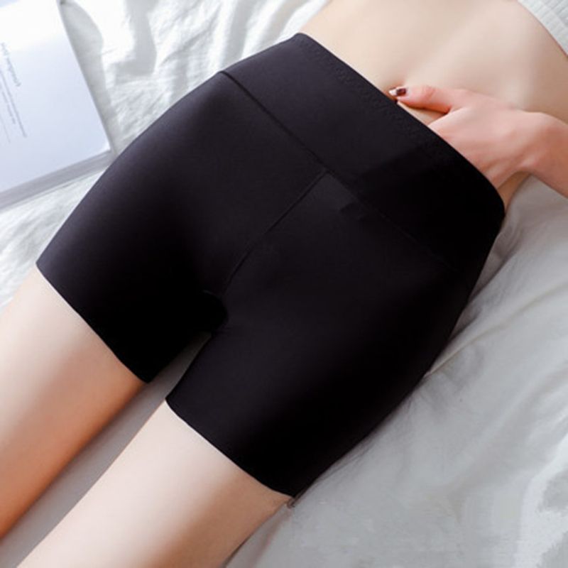 Underwear & Sleepwears ​Seamless High-Waist Safety Shorts Anti-Slip, Breathable, Stretchy, Comfortable Underwear For Daily Wear (White/Black/Nude)​_voghion.com