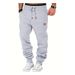 Lässige Jogginghose für Herren mit Fleecefutter – Hip-Hop-Jogginghose mit lockerer Passform für den Winter, elastischer Bund, bequem und stylisch_voghion.com