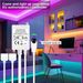 Led Non Bluetooth Light Strip 2835 Light Strip Set RGB Colorful Neon Light Strip 10M300 Lights_voghion.com