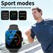 Smartwatch met meerdere sportmodi, kan oproepen beantwoorden, berichtherinneringen, compatibel met Android en iPhone_voghion.com