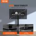 Stand Stand Base With Inch TV Height Tall Swivel Stand Mount Glass To For TV Portable Tempered F TV 65 TVs Adjustable Floor 32_voghion.com