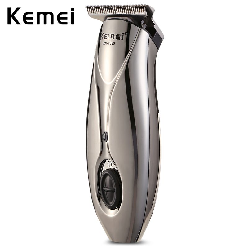 Kemei KM-2839 Mini tagliacapelli elettrico ricaricabile a basso rumore con punta a olio retrò per tagliare i capelli_voghion.com