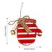 Festliches Weihnachtsbaumschmuck-Set – 4er-Pack Weihnachtsdekorationen für Zuhause, Tür, Auto und Geschenke (Stern, Handschuh, Baum, Strumpf)_voghion.com