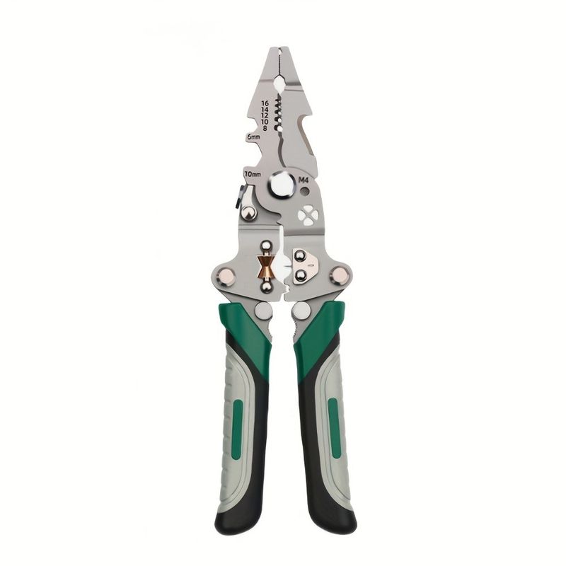 Professional Multi-Function Wire Stripper Tool - Carbon Steel Blade, Durable & Compact For Electricians & DIY Enthusiasts​_voghion.com