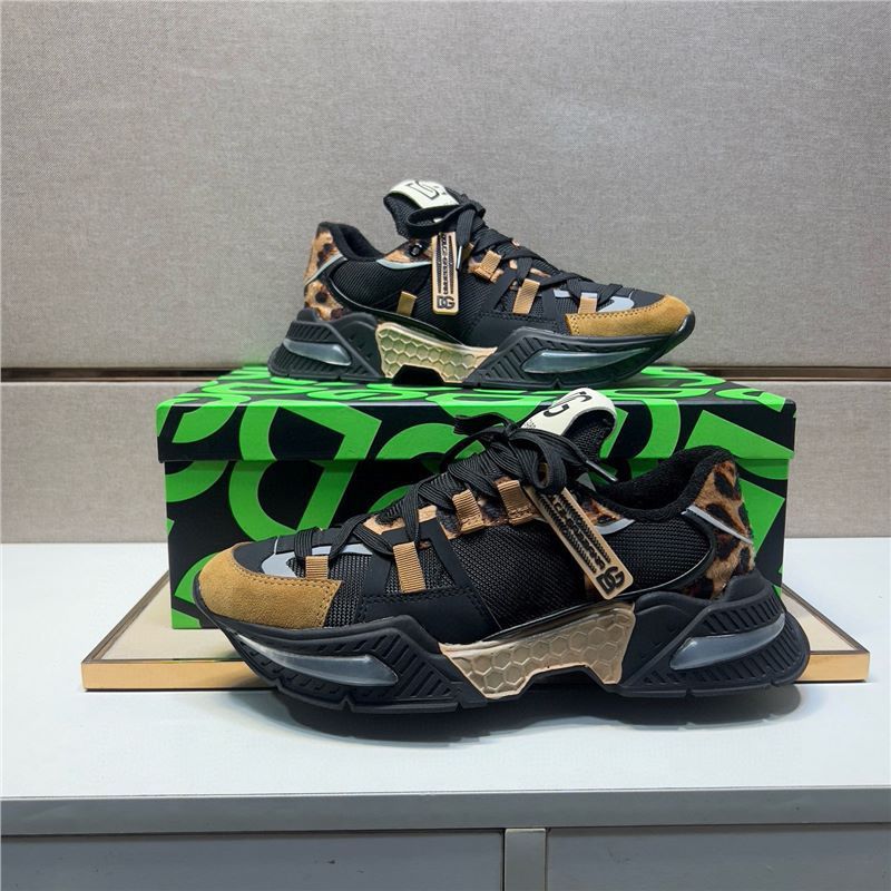 Dg2025 Scarpe estive da uomo in stile coreano, multimateriale, patchwork, PVC, casual, da papà, unisex, 18-40_voghion.com