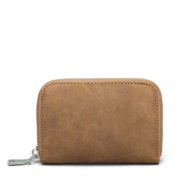 HBP 7 Hight Quality Fashion Men Real Leather Credit Holder Rfid Card Case Coin Purse Mini Wallet_voghion.com