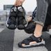 Unbeatable Quality Italian High-end New Summer Men's Sandals, Real Leather Bag, Breathable Toe Cap Beach Shoes_voghion.com