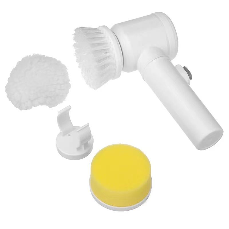 New spot kitchen household spot handheld dishwashing brush pot artifact groove multi function brush electric cleaning brush_voghion.com