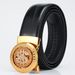 HOT Men's Real Leather Ratchet Dress Casual Belt, Cut to Exact Fit,Automatic buckle belt_voghion.com