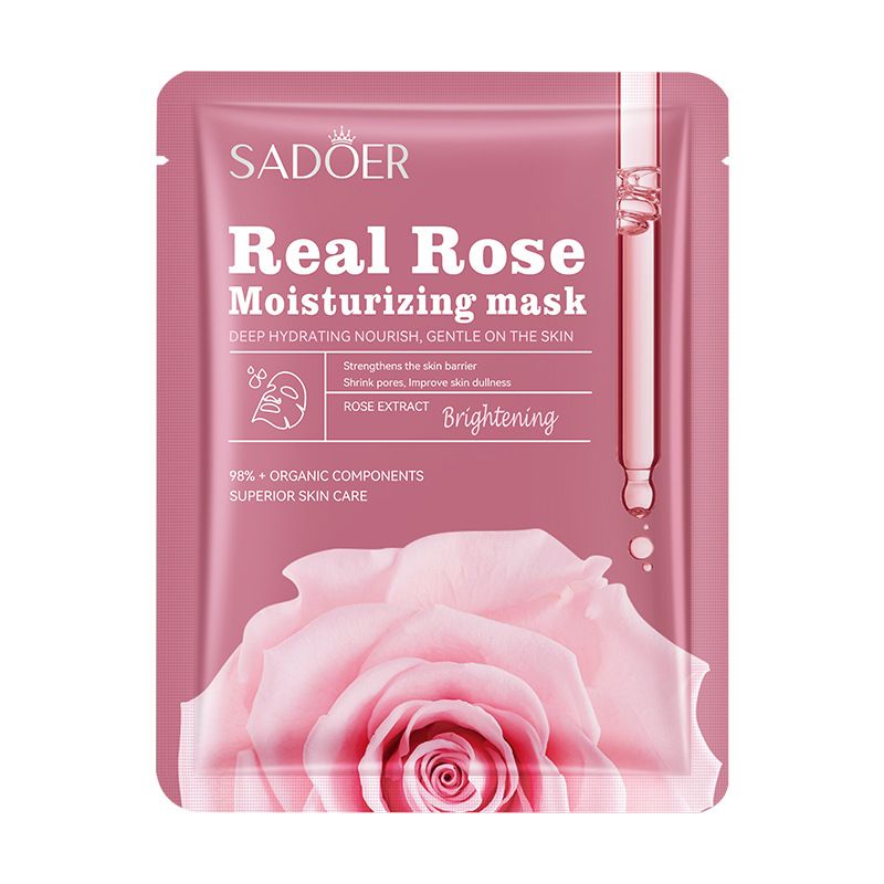 Alle Englisch SADOER Rose Moisturizing&Brightening Moisturizing&Moisturizing Gesichtsmaske_voghion.com