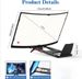 12" Curved Magnifier 3D HD Magnifying Projector Screen Enlarger Cell For Movies Video Foldable Phone Stand Holder_voghion.com