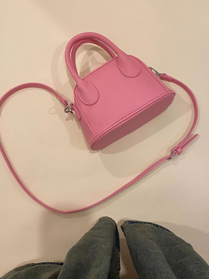 Design Boston Versatile Handbag Korean Instagram Minimalist Women's 2024 New Crossbody Small Square Bag_voghion.com