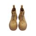 Friday Black Bestsellers Correct Logo 1 Same Style Yellow Gingerbread Desert Suede Mid-Calf Genuine Leather Cross Thick-Soled Martin Boots F_voghion.com