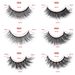 Ψεύτικες βλεφαρίδες 5D με μπερδεμένες μπούκλες Ψεύτικες βλεφαρίδες Μεγάλης χωρητικότητας Αυτοκόλλητες βλεφαρίδες πλήρους μήκους Ψεύτικες βλεφαρίδες με φυσικό σκληρό στέλεχος_voghion.com
