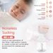 Electric breast pump integrated electric breast pump fully automatic large suction milking painless silent breast pump_voghion.com