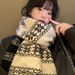 Women's 2025 Fall/Winter New Versatile Thickened Warm Scarf Shawl_voghion.com