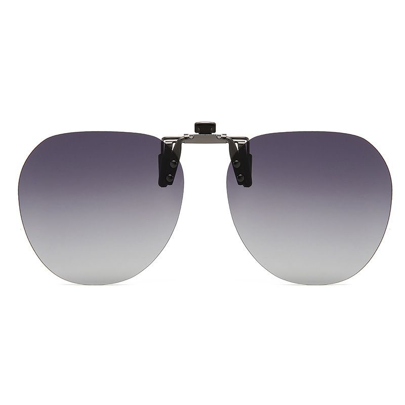 Clip-On Sunglasses For Men & Women - Polarized Lenses, Ultra Light Driving Glasses (Myopia Compatible)_voghion.com