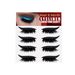 West&Month Self-Adhesive Eyeliner European And American Gel Strip False Eyelashes Curling Eyelash Makeup Stickers_voghion.com