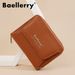 Card Bag Card Cases Women's Wallet Female High End Student Ins Style Zipper Wallet Accordion Card Holder Mini Wallet Female_voghion.com