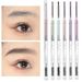 Konturierender Doppelkopf-Augenbrauenstift, wasserdicht, ultrafein, matt, Umriss, liegender Seidenraupen-Eyeliner, Augenbrauenstift, Make-up 5_voghion.com