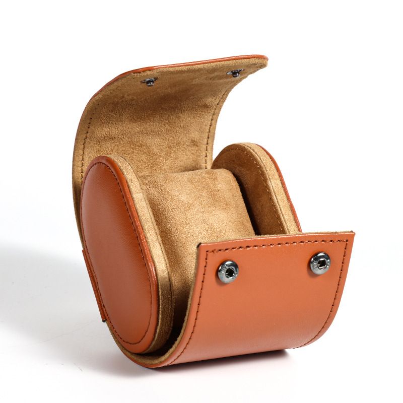 Škatla za uro za shranjevanje mehanska zaščita za uro, odporna proti prahu, znana usnjena torba za uro, 1 2 3 mestna potovalna prenosna torba za uro_voghion.com