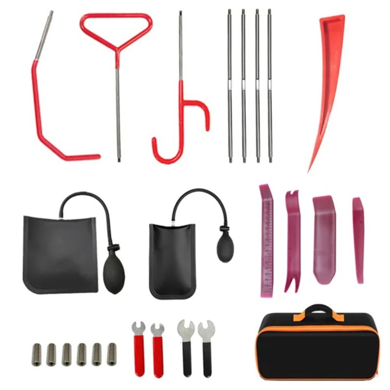 Triangle Hook Car Warp Set Purple Tool 25PCS_voghion.com