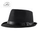 Autumn And Winter New Men's Jazz Hat, British Retro Top Hat, Women's Simple And Versatile European And American Gentleman Hat Trend_voghion.com