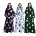 Hooded Cartoon Pyjama Warme Trui Lazy TV Deken Dikke Oversized Sweatshirt_voghion.com