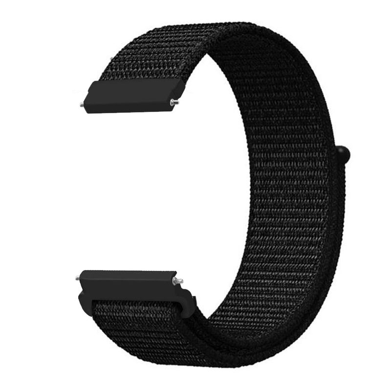 Correa de nailon trenzada para reloj Samsung Galaxy Watch de 42 mm (rosa perla)_voghion.com