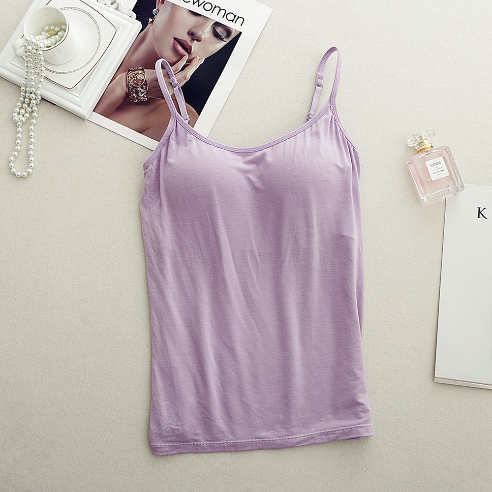 Canotta con reggiseno senza ferretto in intimo intero_voghion.com