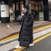 Piumino extra lungo da donna in stile coreano – Giacca invernale alla caviglia in nero (S-3XL), imbottito in piumino biologico, vestibilità oversize_voghion.com