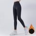 Lulu Yoga Women High Waist Arm Sports Naked Feel Tight Quick Dry Fitness Peach Hip Lift Long Pants_voghion.com