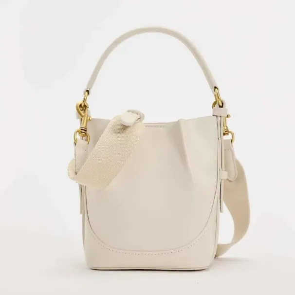 Borsa a tracolla con tracolla larga, stile coreano, da donna, marrone, alla moda_voghion.com