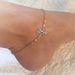 New Simple Dragonfly Insect Women's Anklet Personality Fashion Loose Bead Foot Jewelry_voghion.com
