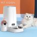 Pet Automatic Feeder Smart Pet Automatic Feeder Kitten Bowl Cat Food Bowl Timed Monitoring Dog Food Feeding Machine Fully Automatic_voghion.com