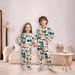 Barnkläder Babyflickor Underkläder Set Trendig Ingenjörsbilstryck Pojkpyjamas_voghion.com