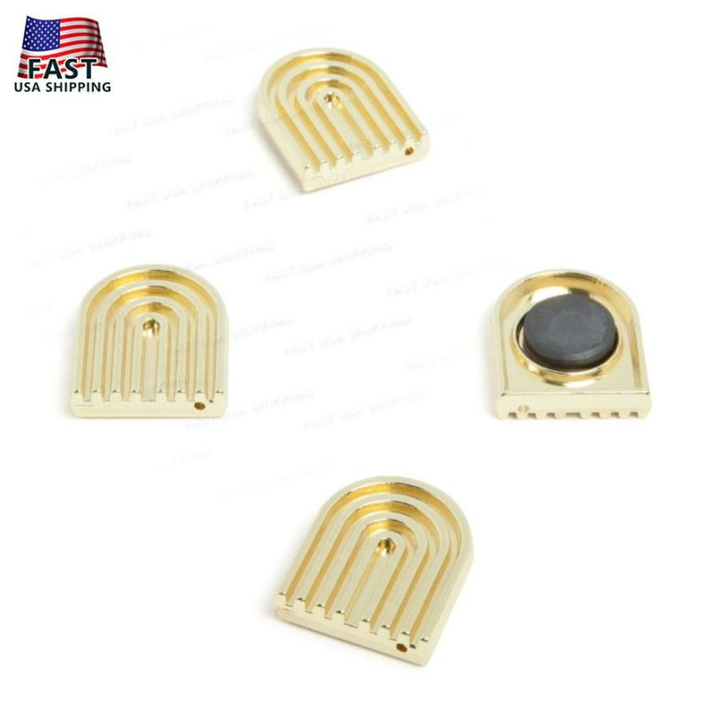 Set D Of 4 Gold Brands U Magnets_voghion.com