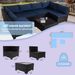 7-Piece Outdoor Patio Furniture Sets, All-Weather Wicker Rattan Sectional Sofa, Modern Glass Coffee Table And Washable Seat Cushion_voghion.com