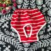 Pantaloncini anti-molestie a righe per cani, igienici e mestruali, in puro cotone, a lunga durata_voghion.com