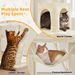 Cat Tree, 54in Tall Cat Tower For Indoor Cats With Extended Platform & Basket, Spacious Cat Condo, Funny Hammock, Scratching Posts And Ladder, B_voghion.com