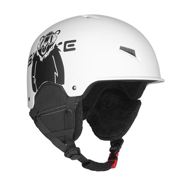 Casco de esquí para adultos con protección contra caídas, cálido y adecuado para tablas individuales y dobles._voghion.com