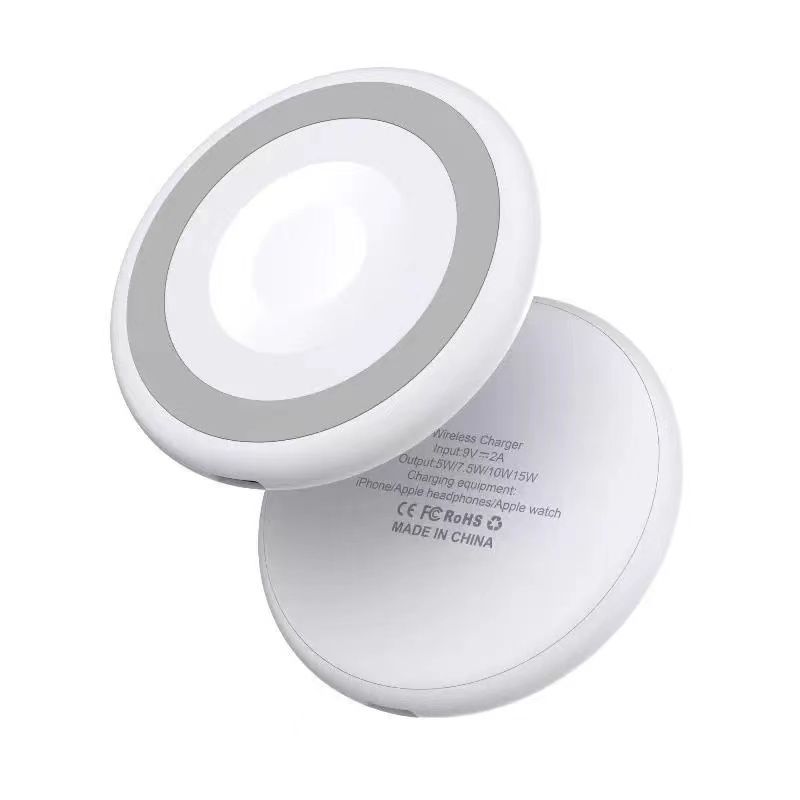 Super Compatible Three-in-One Magnetic Wireless Fast Charge 15W Charger Suitable For Iphone15 Headset Support_voghion.com