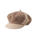 Korean Fashion Octagonal Women's Hat, 2025 Fall And Winter New Models, High-end Thickened Warm British Style Duckbill Hat, Face Shape_voghion.com