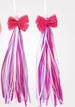 European And American Children's Bicycle Streamers Tassel Bowknot 3MM Ribbon 36 Pieces Support Color Matching_voghion.com