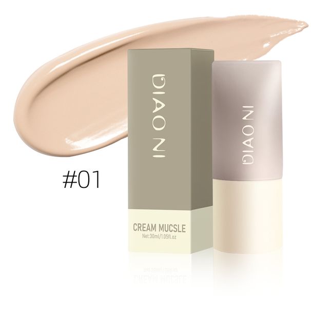 Gesichtsgrundierung Kosmetik Feuchtigkeitsspendende Konturgrundierung Wasserfest Langlebig Nicht Make-Up Concealer Flüssige Grundierung Make-Up_voghion.com