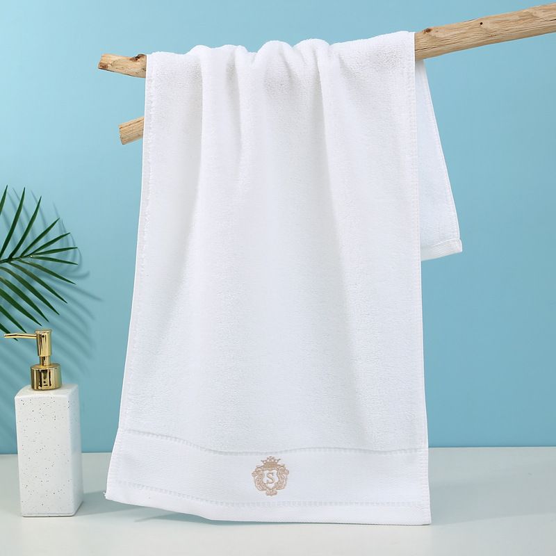 32-lagiges Handtuch aus 100 % Baumwolle – einfarbig mit individuellem Sticklogo (Premiumqualität für Hotels, Firmengeschenke und geschäftliche Nutzung)​_voghion.com