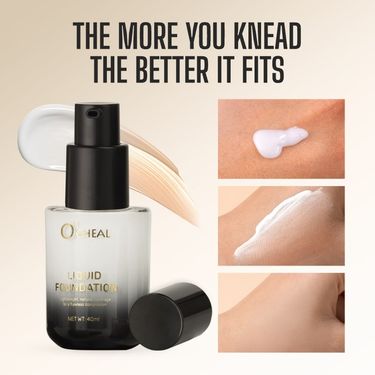 OCHEAL Temperature Change Foundation 40ml No Makeup Removal Concealer Moisturizing Clear Milk Pre-Makeup Isolator_voghion.com
