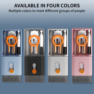 Computer Cleaning Brush Ten-in-one Multi-function Pen Cleaning Case Bluetooth Headset Keyboard Mobile Phone Cleaning Camera_voghion.com